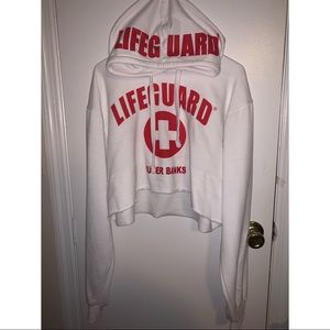 Women’s Outer Banks Cropped Lifeguard Hoodie